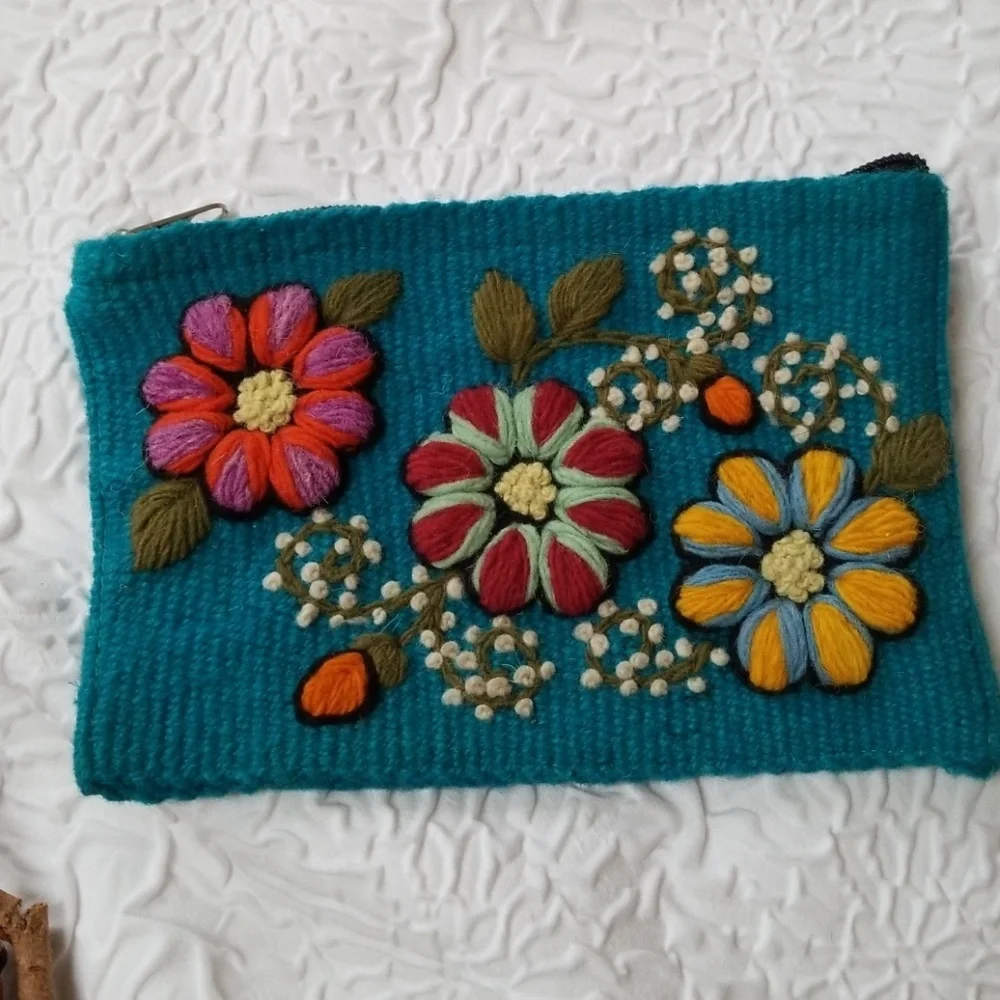 Purivian Handmade little zipper bag